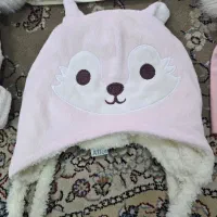 کلاه زمستانه بچگانه شال بچگانه