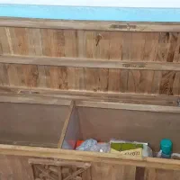 نیمکت ، پاف و صندوقچه چوبی|صندلی و نیمکت|بیرجند, |دیوار