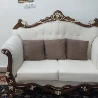 مبل ۷نفره سالم با جلو مبلی و عسلی