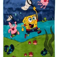 گلیم فرش باب اسفنجی