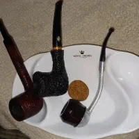 سه پیپ حرفه ای آنتیک Briar Pipeبا جای پیپ مخصوص