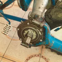 دروگر یا (علفچین) سه چرخ ایتالیایی،|ماشین‌آلات صنعتی|سیلوانه, |دیوار