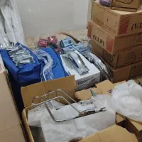 مقداری لوازم یدکی متور سیکلت