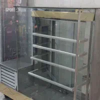 یخچال ایستاده ویترینی مکعبی کبابی و قنادی