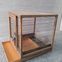 قفس بزرگ چوبی مناسب انواع حیوانات|لوازم جانبی حیوانات|اسلامشهر, مطهری|دیوار