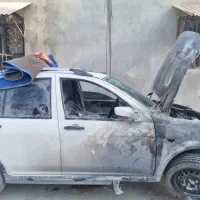 خودرو فرسوده اوراقی تصادفی سوخته