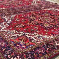 جفت فرش ۶متری دستباف هریس تاجری|فرش|تبریز, |دیوار