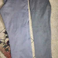 شلوار پارچه ایی نو دو عدد