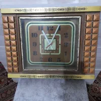 ساعت دیواری موتور آلمانی قدیمی