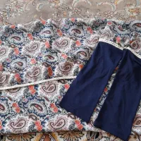 روسری حریر با ساق دست