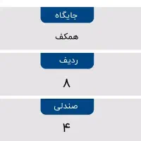 یک عدد بلیط کنسرت آرش و مسح