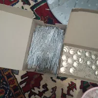 نزدیک 100عدد کریستال لوستر ونی|لوستر و چراغ آویز|تبریز, |دیوار