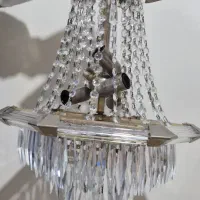 لوستر برنجی .چراغ روشنایی دیواری گازی|لوستر و چراغ آویز|قزوین, |دیوار