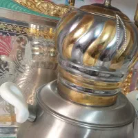 قوری استیل طلایی. نونوو|قوری، کتری، قهوه‌ساز دستی|بروجرد, |دیوار