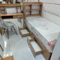 تخت یک نفره تخت یک نیم نفره توسکا|تخت و سرویس خواب|مشهد, گلبرگ شمالی|دیوار