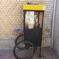 دستگاه پفیلا پاپکرن ایستاده چرخ دار