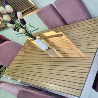 نیم ست راحتی و میز و صندلی ناهار خوری شش نفره