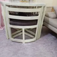 میز ناهار خوری و مبل 5نفره