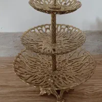 میوه خوری وشیرینی خوری برنجی