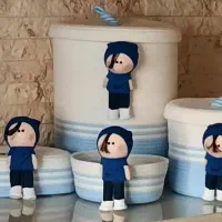 قیطان دوزی سیسمونی قیطونی  نوزادی  لوستر  ساعت