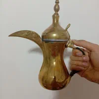دله قهوه سوری اصلی دست ساز  مهر خورده یک تیکه