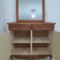 اینه و کنسول با چوب سند بلاست نو نو|بوفه، ویترین، کنسول|مریوان, |دیوار