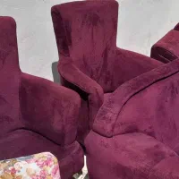 مبل ۷ نفره سالم سالم بدون پارگی وچراغ گاز