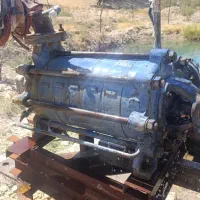 موتور ابکش رومانی به همراه پمپ ویکاییل|ماشین‌آلات صنعتی|بهمن صغاد, |دیوار