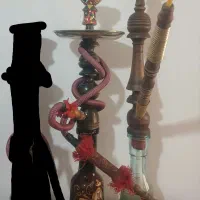 قلیان چوبی