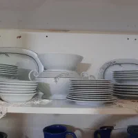 چینی ۱۲ نفره مقصود|ظروف سرو و پذیرایی|دماوند, گیلاوند|دیوار