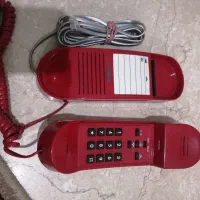 تلفن سیم دار قرمزکولکسیون اصل المان|تلفن رومیزی|تهران, علم و صنعت|دیوار