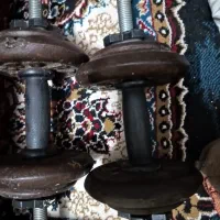 دمبل آهنی 10ک|تجهیزات ورزشی|مشهد, امیر آباد|دیوار