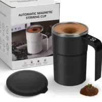 ماگ همزن دار Magnetic stirrer / رنگ مشکی