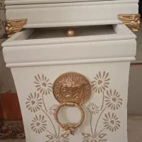ست سطل و دستمال کاغذی