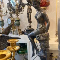 مجمسمه برنزی انتیک برند PRS وارداتی