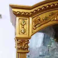 بوفه سلطنتی بسیار نو - آینه دار و چوب راش اعلا|بوفه، ویترین، کنسول|رشت, لاکان شهر|دیوار