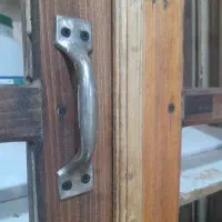 درب سنتی چوبی قدیمی|کلکسیون اشیاء عتیقه|یزد, |دیوار