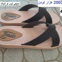 کتانی مردانه سایز 44ودمپایی زنانه شیک نو سایز 41|کیف، کفش، کمربند|قزوین, |دیوار