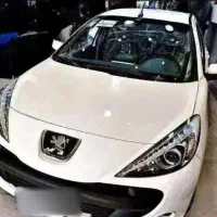حواله پژو 207  TU5 Pسقف فلز برقی سفید تحویل آذرماه