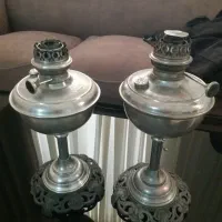 چراغ گردسوزجکی روسی بکر اهنی|کلکسیون اشیاء عتیقه|نیشابور, شهرک بهارستان|دیوار