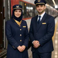 استخدام مهماندار قطار در راه آهن ساری