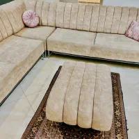 مبل ال ۷ نفره بسیار تمیز ( آماده تحویل فوری)