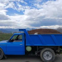 خاک باغچه.شن.نخاله.کود.علف زنی نیسان کمپرسی