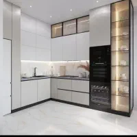 کابینت کمد دیواری تخت تاشو  تی وی وال نئوکلاسیک|خدمات پیشه و مهارت|قروه, |دیوار