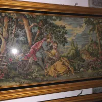 تابلو کوبلن با قاب چوبی|صنایع دستی و سایر لوازم تزئینی|تهران, پاسداران|دیوار