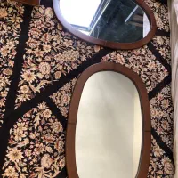 سه عدد آینه چوبی با زیر اینه ای|آینه|تهران, شهرک خرازی|دیوار