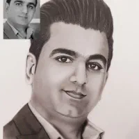 سفارش نقاشی سیاه قلم|تابلو، نقاشی، عکس|داراب, |دیوار