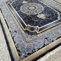 فرش کویر با رنگ سرمه ای ۷۰۰شانه ۱۲و۹و۶ متری