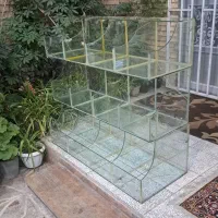 قفسه شیشه ای آجیل