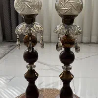 دو جفت شمعدان بسیار شیک و کاملا سالم|صنایع دستی و سایر لوازم تزئینی|تهران, جنت‌آباد مرکزی|دیوار